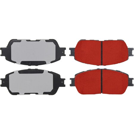 Centric Parts Pq Pro Disc Brake Pads, 500.09062 500.09062